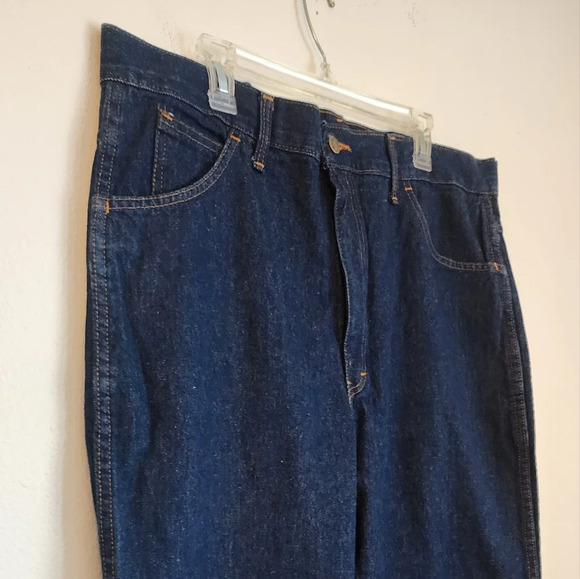 Work 'n Sport Men's Rugged Heavy Weight Denim Jeans Pockets (NWT) Sz 42x30 - Picture 3 of 9